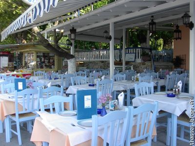 Restaurant du port de Limenas